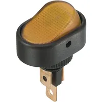 TRU Components Wippschalter TC-R13-133B3 12 V/DC 30A 1 x