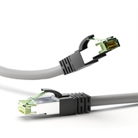 Goobay CAT 8.1 Patchkabel, S/FTP (PiMF), Grau, 3 m