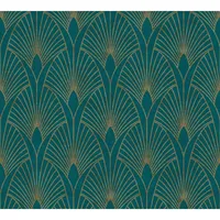 A.S. Création Vliestapete New Walls Art Deco Muster Glanz