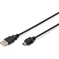 Digitus USB 2.0 Anschlusskabel, Typ A - mini B