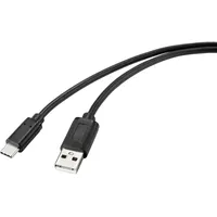 Renkforce USB-Kabel USB 2.0 USB-C® Stecker, USB-A Stecker 2.00