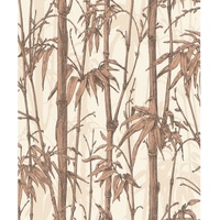 Rasch Textil Rasch Vliestapete (Botanical) Braun creme 10,05 m