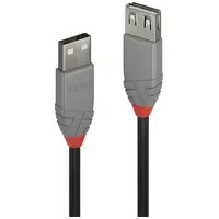 Lindy USB 2.0 USB-A Stecker, USB-A Buchse 0.20 m