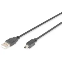 Digitus USB 2.0 Anschlusskabel, Typ A - mini B