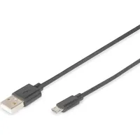 Digitus AK-300127-010-S USB-Kabel Typ A - Micro B St./