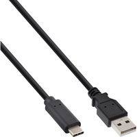 InLine USB 2.0 Kabel, USB-C Stecker an A Stecker,
