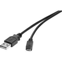 Digitus USB 2.0 Anschlusskabel - Schwarz