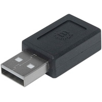 Manhattan USB 2.0 Typ C auf Typ A-Adapter Typ