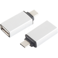 ShiverPeaks SHVP 14-05016 USB 3.1 USB 2.0 A Silber