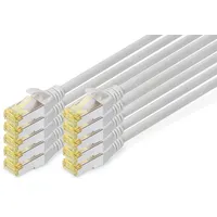 Digitus CAT 6A S/FTP Patchkabel 10 Stück