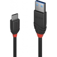 LINDY USB 3.1 Kabel, USB-C [Stecker] auf USB-A [Stecker],