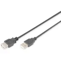 Digitus USB 2.0 Verlängerungskabel, Typ A St/Bu, 1.8m, USB