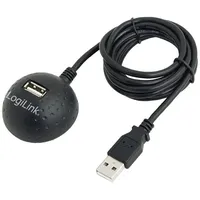 Logilink USB 2.0 USB-A Buchse, USB-A Stecker 1.50 m