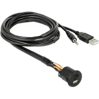 DeLock 85718 USB Typ A + 3,5 mm 4