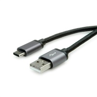 Roline USB 2.0 Kabel, Typ C - Typ A,