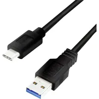 Logilink USB 3.2 Gen 1x1 Anschlusskabel, USB-A Stecker, USB-C®