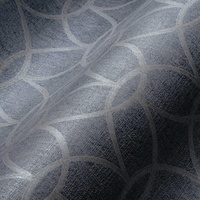 Architects Paper Luxus Design Vliestapete Kreise Blau Grau Geometrisch