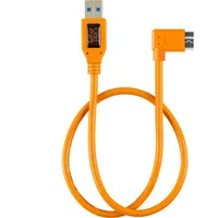 Tether Tools USB 3.0 an Micro-B Right Angle orange