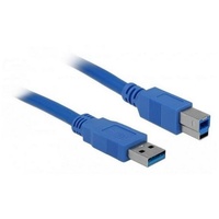 DeLock USB-Kabel USB 3.2 Gen1 USB-A Stecker, USB-B Stecker