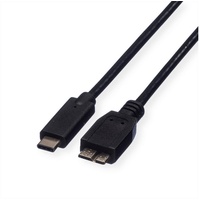 Roline USB 3.2 Gen 1 Kabel, C-Micro B, ST/ST,