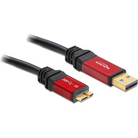 DeLock USB-Kabel USB 3.2 Gen1 USB-A Stecker, USB-Micro-B 3.0