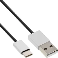 InLine USB 2.0 Kabel, USB-C Stecker an A Stecker,