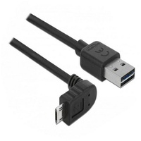 DeLock USB-Kabel USB 2.0 USB-A Stecker, USB-Micro-B Stecker 1.00m
