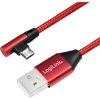 Logilink USB 2.0 Anschlusskabel, USB (Typ A) zu Micro-USB