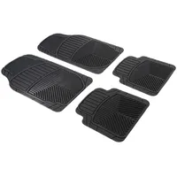 Walser Universal Fußmatten Priscus Komplett-Set schwarz