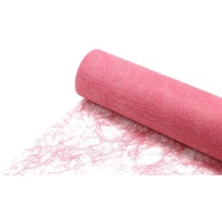 Deko AS GmbH Sizoflor Tischband rosa 30 cm Rolle