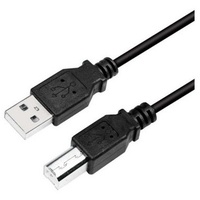 Logilink CU0009B USB 2.0 USB A USB B Schwarz