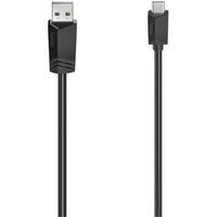 Hama USB-C-Kabel, USB-A-Stecker - USB-C-Stecker, USB 2.0, 480 Mbit/s,
