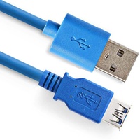 DeLock USB-Kabel USB 3.2 Gen1 USB-A Stecker, USB-A Buchse