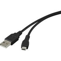 Renkforce USB-Kabel USB 2.0 USB-A Stecker, USB-Micro-B Stecker 1.00