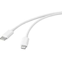 BASETECH USB-Kabel USB 2.0 USB-C® Stecker, Apple Lightning Stecker