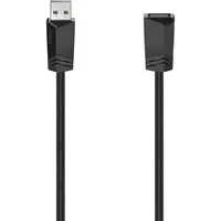 Hama USB-A auf USB-A 1,5 m Schwarz
