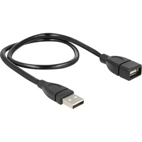 DeLock USB-Kabel USB 2.0 USB-A Stecker, USB-A Buchse 0.50