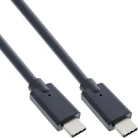 InLine USB 3.2 Gen.2 Kabel - USB-C Stecker/Stecker, schwarz,