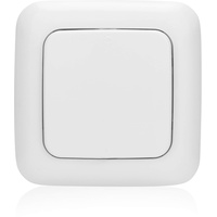 Smartwares Funk-Wandschalter mit Batterie 30 m Weiß