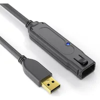PureLink USB 2.0 Aktiv Verlängerung - schwarz - 30,0m