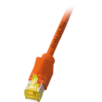 EFB-Elektronik EFB K8560OR.15 RJ45 Patchkabel Cat.6A S/FTP LSZH Draka