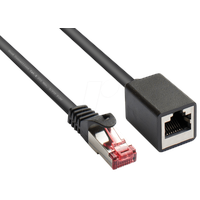 Good Connections GC 8063VR-100S - Patchkabelverlängerung, Cat.6, schwarz, 10