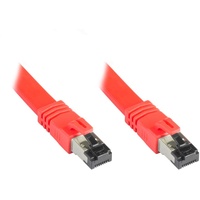 Alcasa GC 8080-F075R - FLACH-Patchkabel Cat.8.1, U/FTP 7,5 m