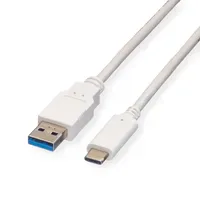 Value USB 3.2 Gen 1 Kabel, A-C, ST/ST, 0,5