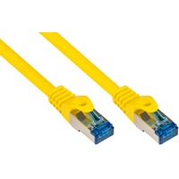 Good Connections Alcasa Cat6a 30m Netzwerkkabel gelb, S/FTP, (S-STP)