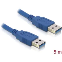 DeLock USB 3.2 Gen1 USB-A Stecker, USB-A Stecker 5.00m
