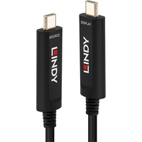 LINDY Anschlusskabel USB-C® Stecker, USB-C® Stecker 5.00m Schwarz