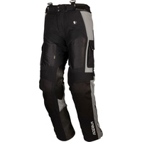 Modeka AFT Air Textilhose wasserdicht - Grau/Schwarz L