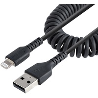 Startech StarTech.com 1m USB auf Lightning Kabel, Spiralkabel, MFi