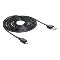 DeLock USB-Kabel USB 2.0 USB-A Stecker, USB-Mini-B Stecker 5.00